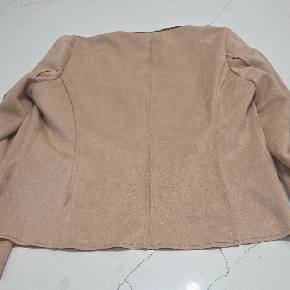 Molly Bracken Beige Decorative Button-Front Blazer New Without Tag Sz M - Picture 10 of 10